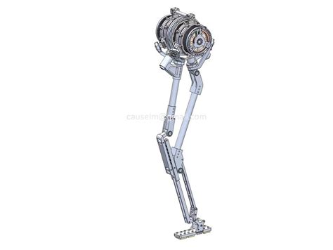 High Power Agile Robotic Leg Based On 4dof Spherical Parallel Mechanism