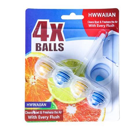 Dual Action Septic Tank System Treatment Toilet Bowl Cleaner, 4XBalls ...