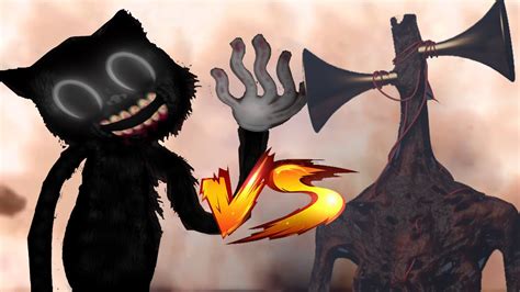 Cartoon Cat Vs Sirenhead Rap Battle Sirenhead Cartoon Cat Horror