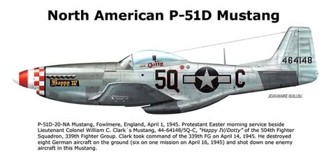 P-51D-20-NA Mustang Fowlmere England April 1 1945. Colonel Mustang, P51 Mustang, Horned Owl ...