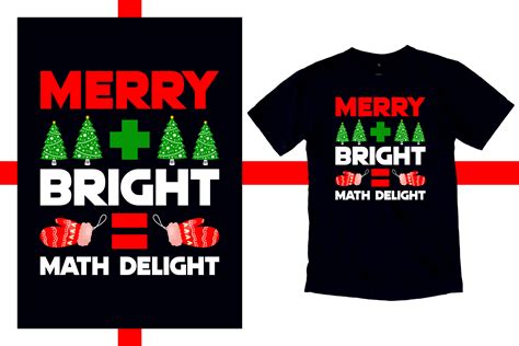 Math Teacher Christmas T Shirt Design Graphic By Teesxpress · Creative