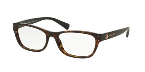 Coach 6082 is a stunning rectangle shaped eyeglasses that breaks ...