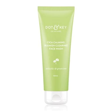 Dot And Key Cica 2 Salicylic Acid Face Wash For Oily Acne Prone Skin With Green Tea I Acne