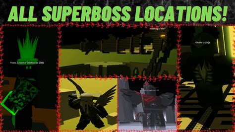 Updated Showing All Superboss Locations Shadovis Rpg Youtube