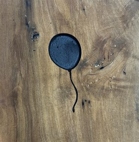 Lost Balloon Wall Hanging Pear Wood Simon O Rourke