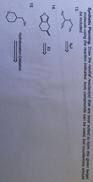 Solved Organic Chemistry Synthesis Chegg