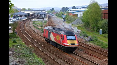 43272 Running Solo Heads West Through Newton Abbot On 0Z20 Derby RTC To