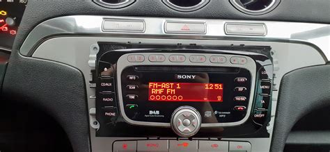 FORD MONDEO MK4 S MAX MK1 GALAXY FOCUS RADIO SONY 6CD DAB MP3 2009 ROK