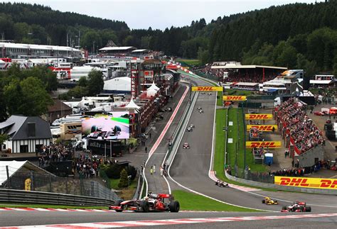 Spa Francorchamps Eau Rouge Ist Die Legendärste Kurve Der Formel 1