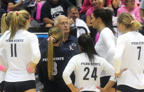 Penn State Womens Volleyball Hosts Ohio State In Its Annual Dig Pink