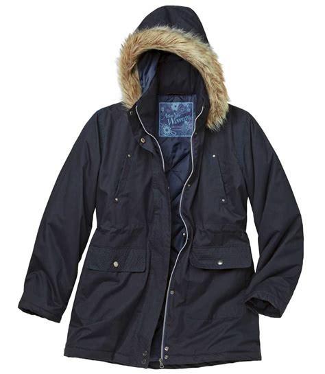 Parka Hiver Microtech à Capuche Fausse Fourrure Atlas For Men