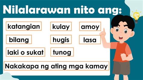 Salitang Naglalarawan Sa Tao Bagay Hayop Lugar O Pangyayari Ppt