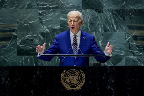 Biden Adverte Na Onu Que Nenhum Pa S Estar Seguro Se Ucr Nia Perder A