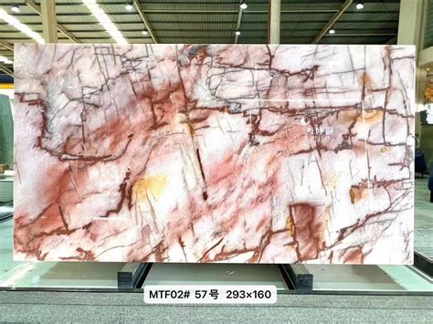 Luxury Brazil Pink Quartzite Marble Granite Slabs And Tiles For Kitchen