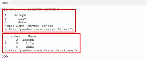 How To Convert Pandas Series To A Dataframe Its Linux Foss