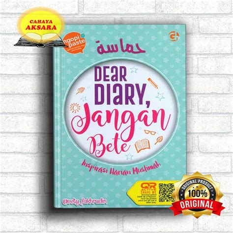 Jual BUKU ISLAMI POPULER DEAR DIARY JANGAN BETE Shopee Indonesia