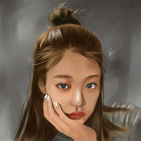 Jennie Blackpink Digital Fanart Limited Edition Of 1 New Media By