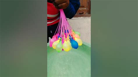 Holi Auto Filling Water Balloon Holi Water Balloon Shorts Youtube