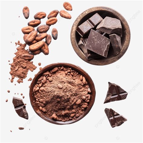 Baking Cocoa Cocoa Chocolate Cocoa Powder Png Transparent Image And