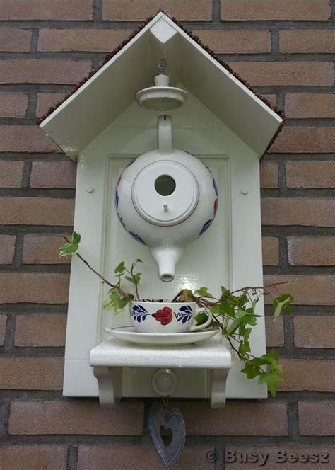 Genius Ideas Of Teapot Birdhouse To Improve In Outdoor House