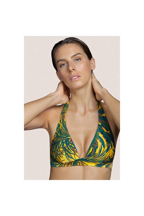 Bikini amarillo triángulo Andres Sarda descuentos compra Unas1 envío