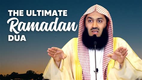 Mufti Menk Ramadan Dua Heart Melting Ramadan Dua By Mufti Menk