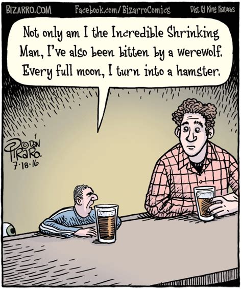 A Beer with Bizarro - Comic Strip of the Day.com