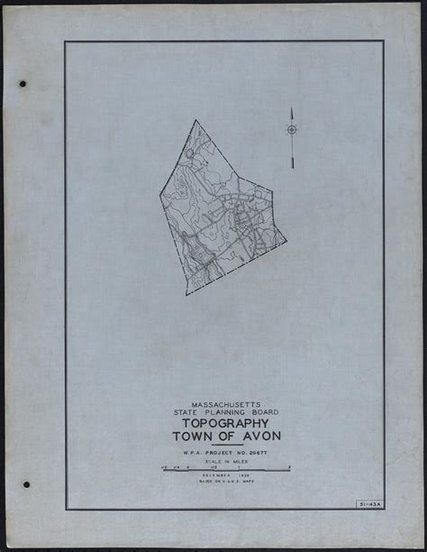 Topography Town Of Avon Digital Commonwealth