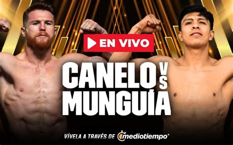 ¿a Qué Hora Pelea Canelo Vs Munguía Dónde Ver Pelea Box Hoy