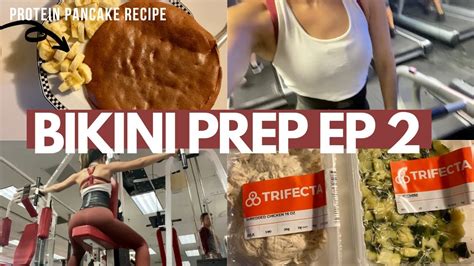 Npc Bikini Prep Ep What I Eat In A Day Back Workout Posing Class