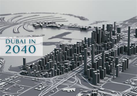 Dubai Urban Master Plan For 2040