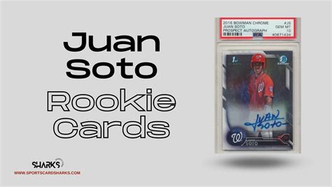 Best Juan Soto Prospect Rookie Cards To Collect Sports Card Sharks