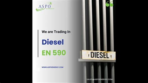 Aspo Energy Is Trading In Diesel En 590 Trading Trending Aspoenergy Diesel Fuel Youtube