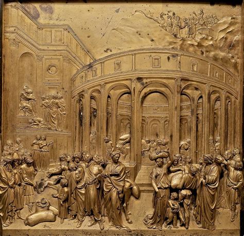 The doors of the Baptistery of Florence, Lorenzo Ghiberti's masterpiece