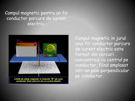 PPT EFECTUL MAGNETIC AL CURENTULUI ELECTRIC PowerPoint Presentation