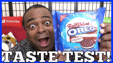 Red Velvet Oreo Taste Test Youtube