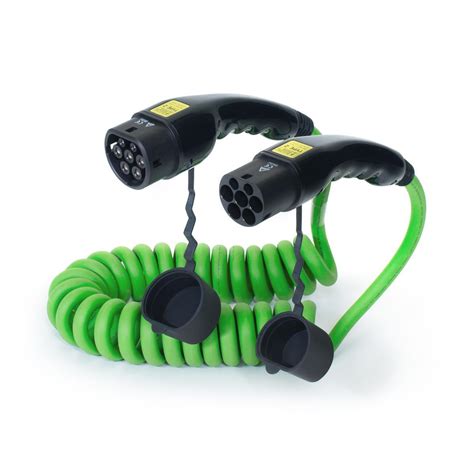 E Auto Ladekabel Typ2 Spiral 22kw 32a 3ph Electric Ways