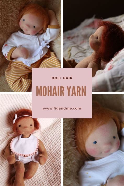 Dollmaking Tips How To Make Doll Hair — Fig And Me Doll Hair Rag Doll