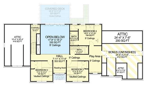 Southern Transitional House Plan Under Square Feet With Matching