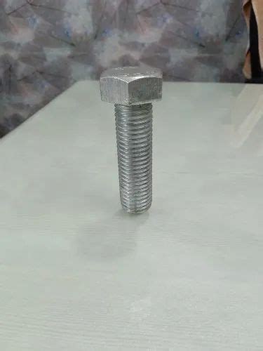 M Mm Ms Hex Bolts Hot Dip Galvanized Hdg At Rs Kg In