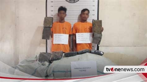 Bawa Ganja Kering Kg Asal Aceh Utara Dua Pria Diringkus