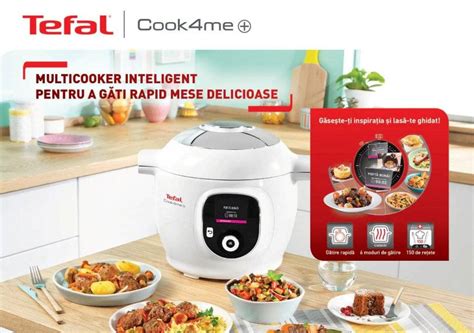 Multicooker Inteligent Cu Gatire Sub Presiune Tefal Cook Me Cy