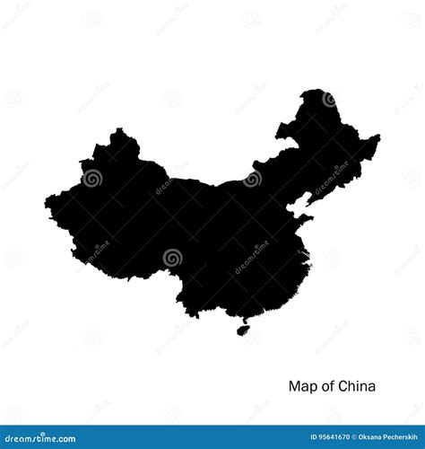 map of china blank 1