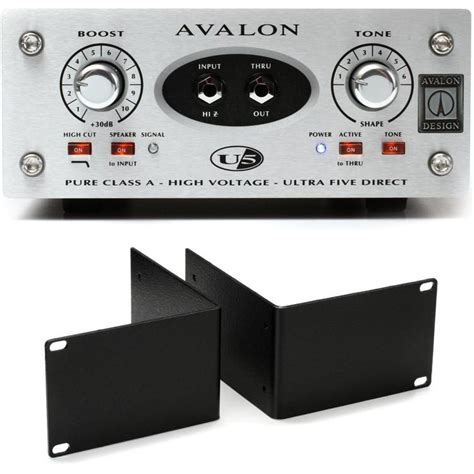 Avalon U5 Class A Active Instrument Dipreamp With Rackmount Kit