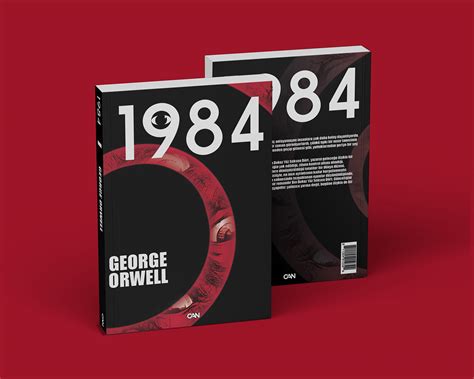 Book Cover "1984" on Behance