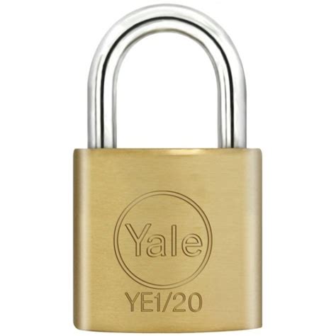 YALE ESSENTIAL BRASS PADLOCKS Supplies For Locksmiths