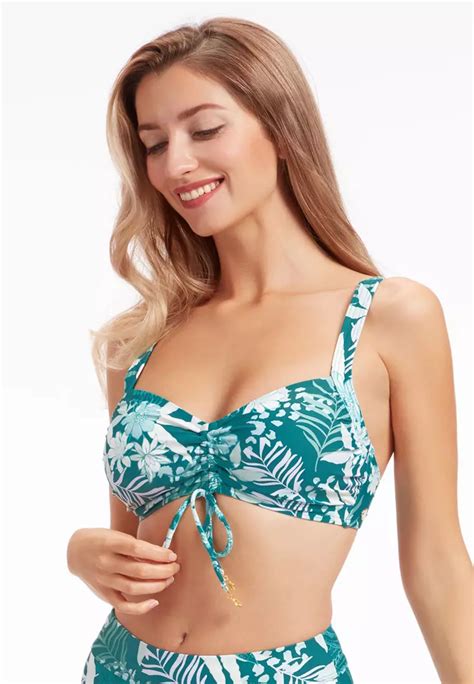 Buy Sunseeker Sunseeker Elevated Tropics D Cup Bikini Top Online