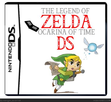 The Legend Of Zelda Ocarina Of Time Ds Nintendo Ds Box Art Cover By Rasengan Boi