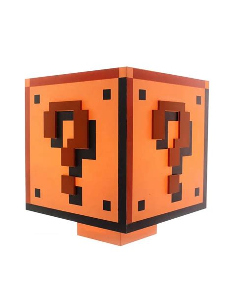 Lampa Paladone Super Mario Bros Question Block Games Online Shop