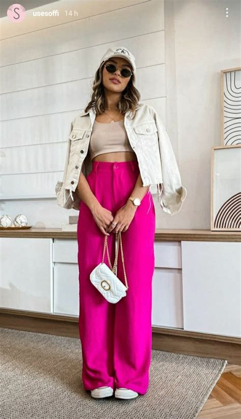 Outfits Con Pantalón Fucsia 2025 Como Combinarlo Muy Trendy